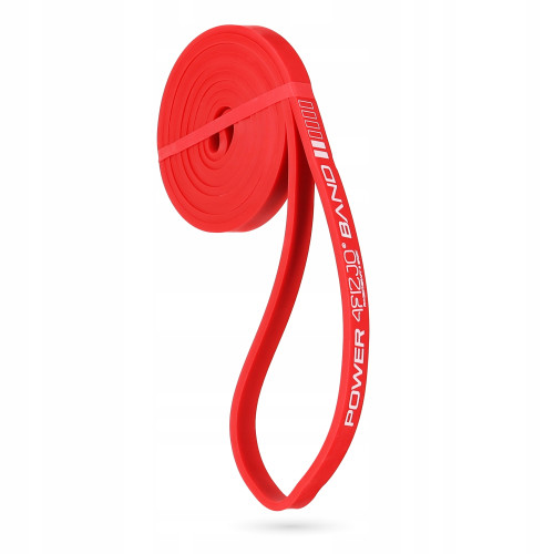 Резинка для фитнеса  4FIZJO Power Band 13 мм 6-10 кг Red - фото №4